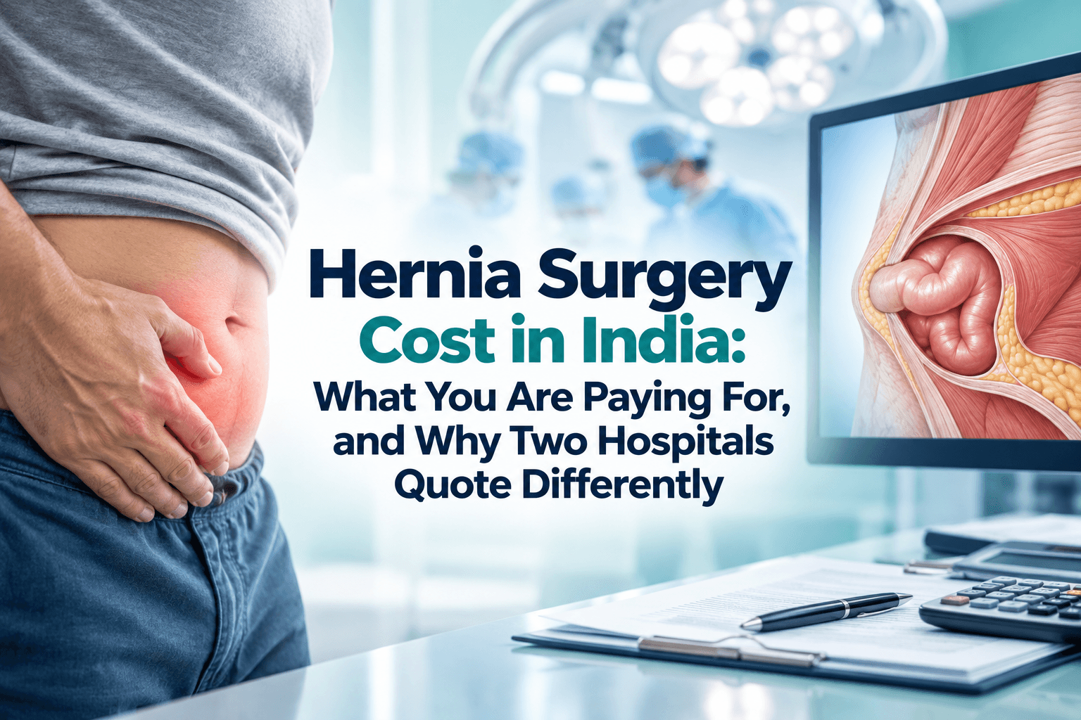 Hernia Surgery Cost in India: What You Are Paying For, and Why Two Hospitals Quote Differently