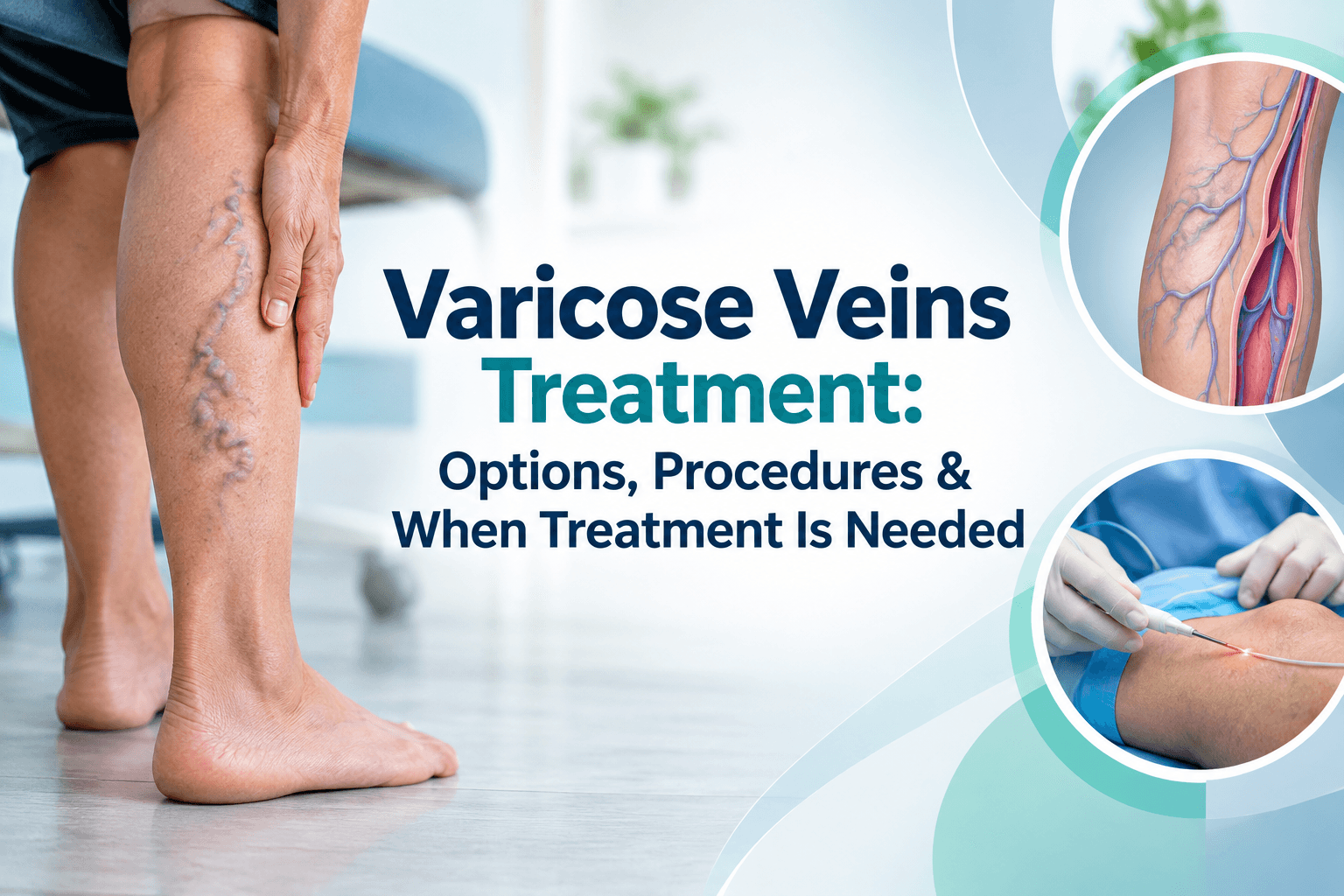 Varicose Veins Treatment: Options, Procedures & When Treatment Is Needed